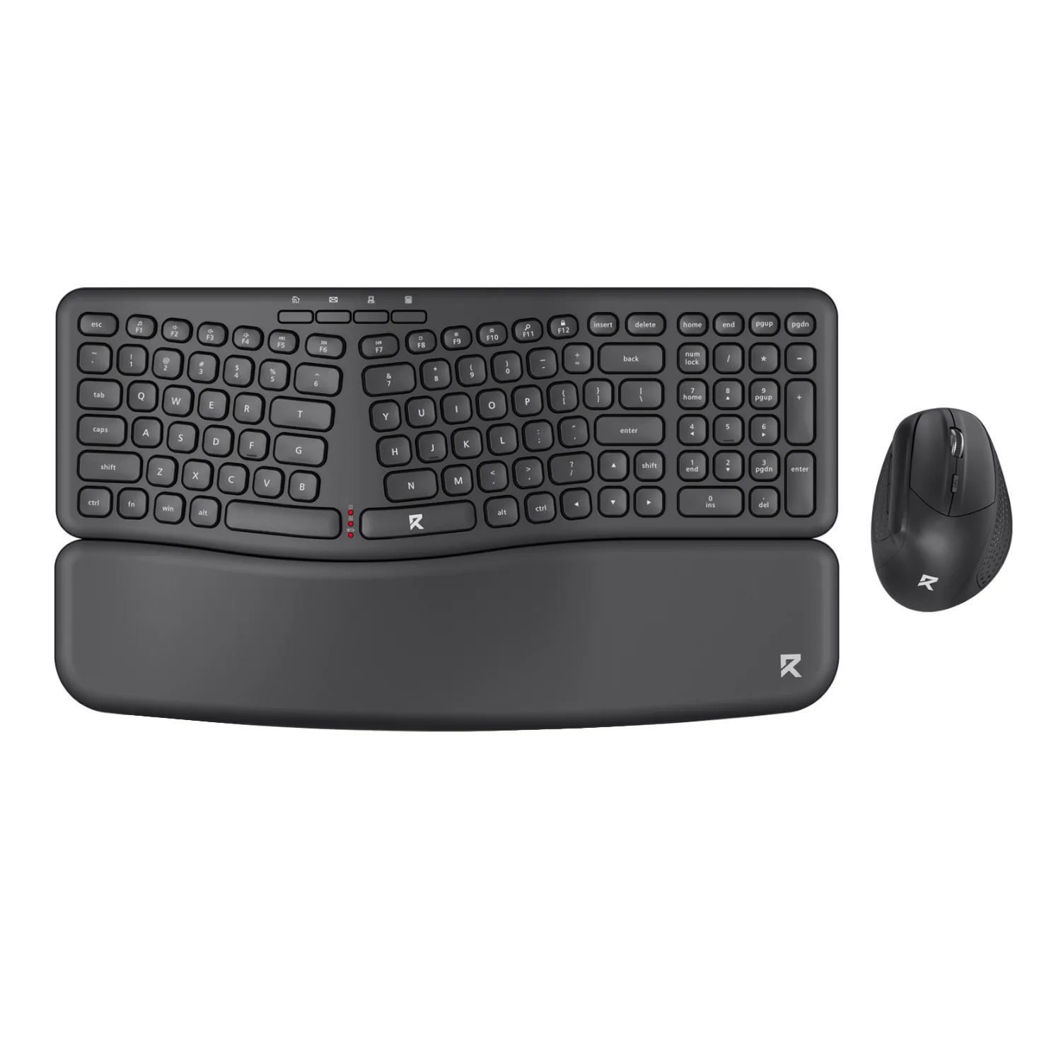 Redragon BS7161 2.4G Wireless Keyboard and Mouse Combo - Black