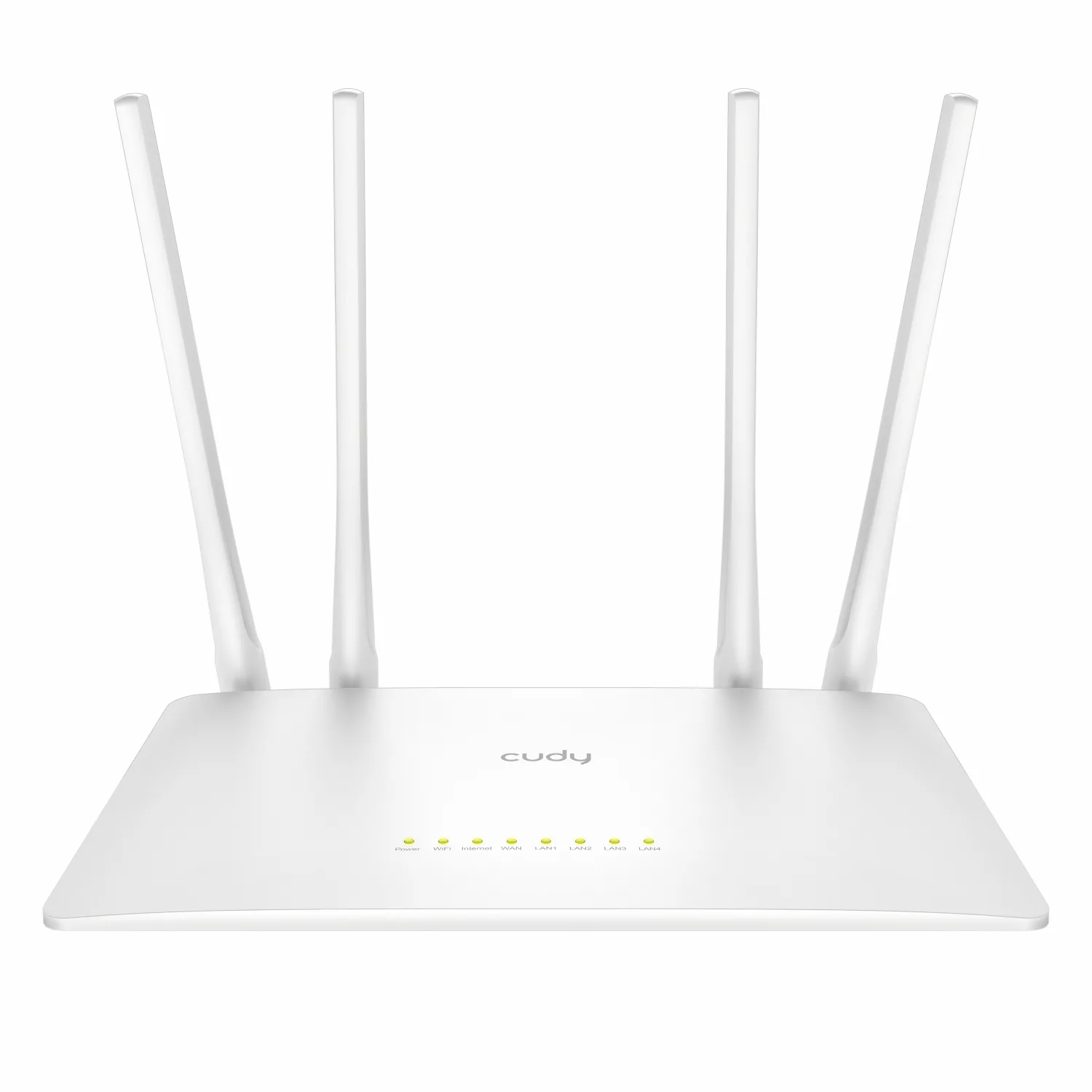 Cudy WR300S 300Mbps 5-Port Wi-Fi 4 Router – White