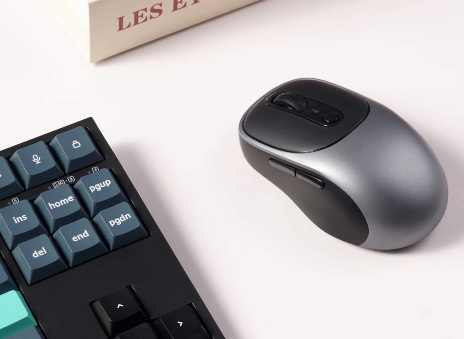 Keychron BM24 Wireless Silent Mouse - Metal Grey