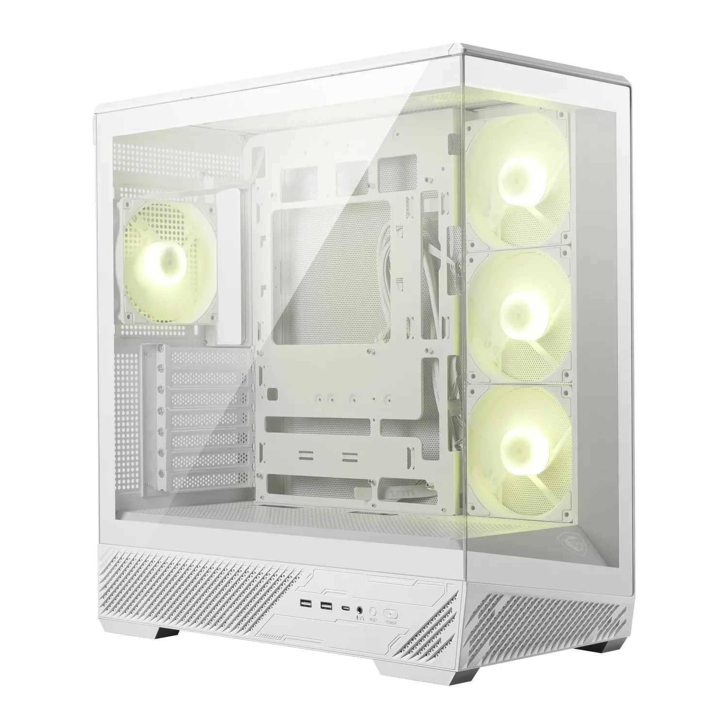 MSI MAG PANO 130R PZ ATX Gaming Chassis - White