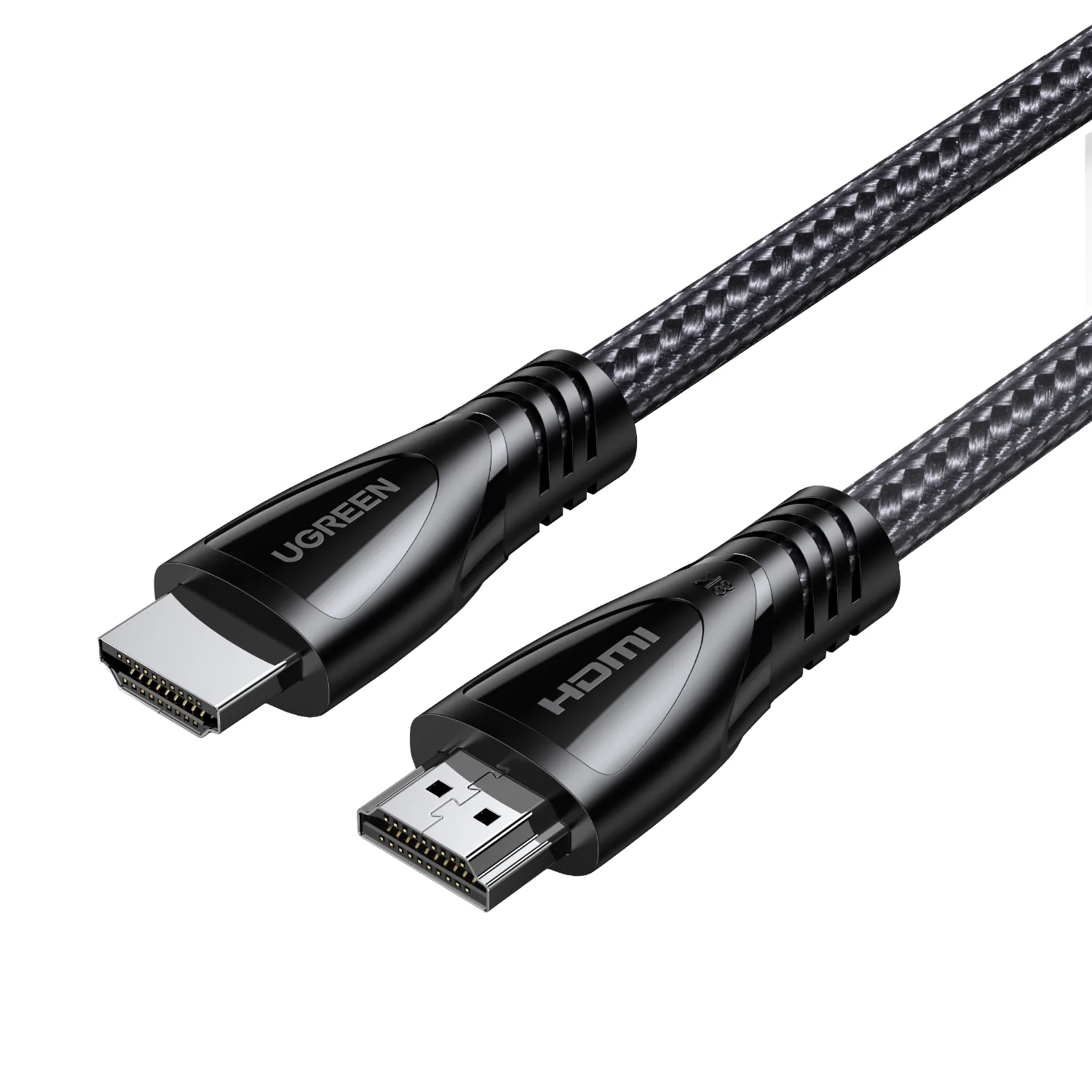 UGREEN HDMI 2.1 Male to Male Cable 2M (8K@60Hz | 4K@120Hz) – Black