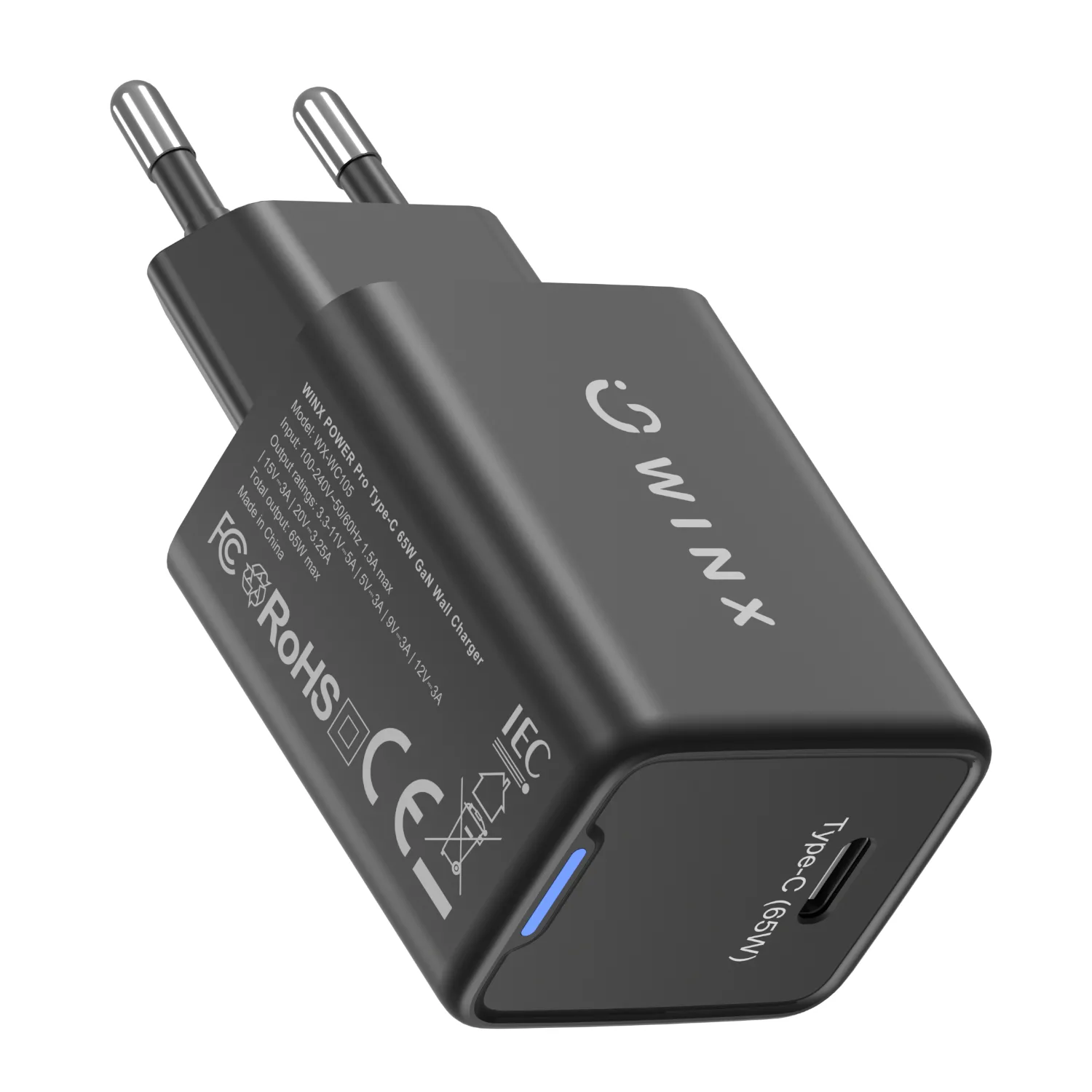 WINX POWER Pro Type-C 65W GaN Wall Charger