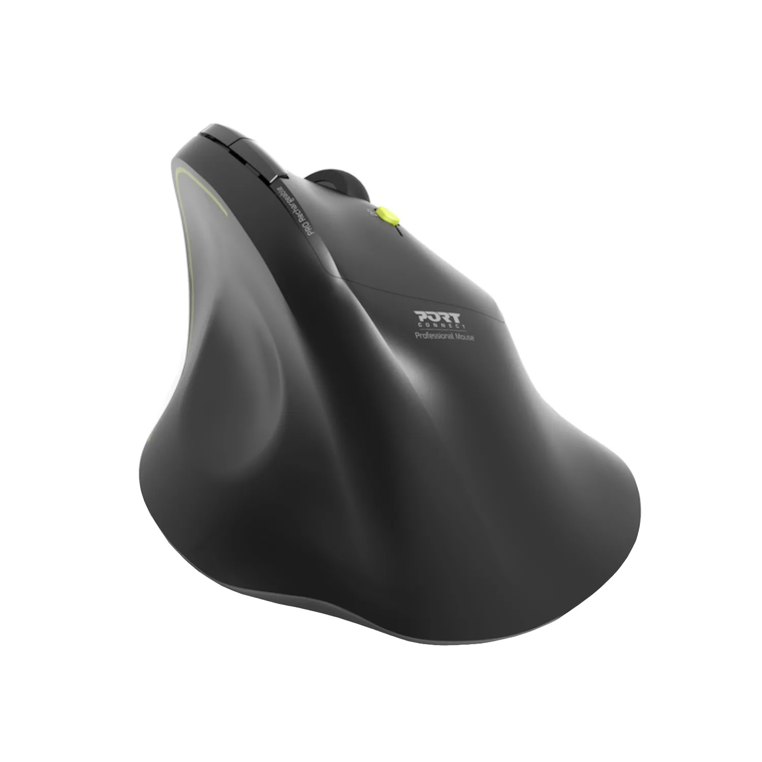 Port Connect 2.4GHz Wireless ERGO SOFT Bluetooth Rechargeable Mouse