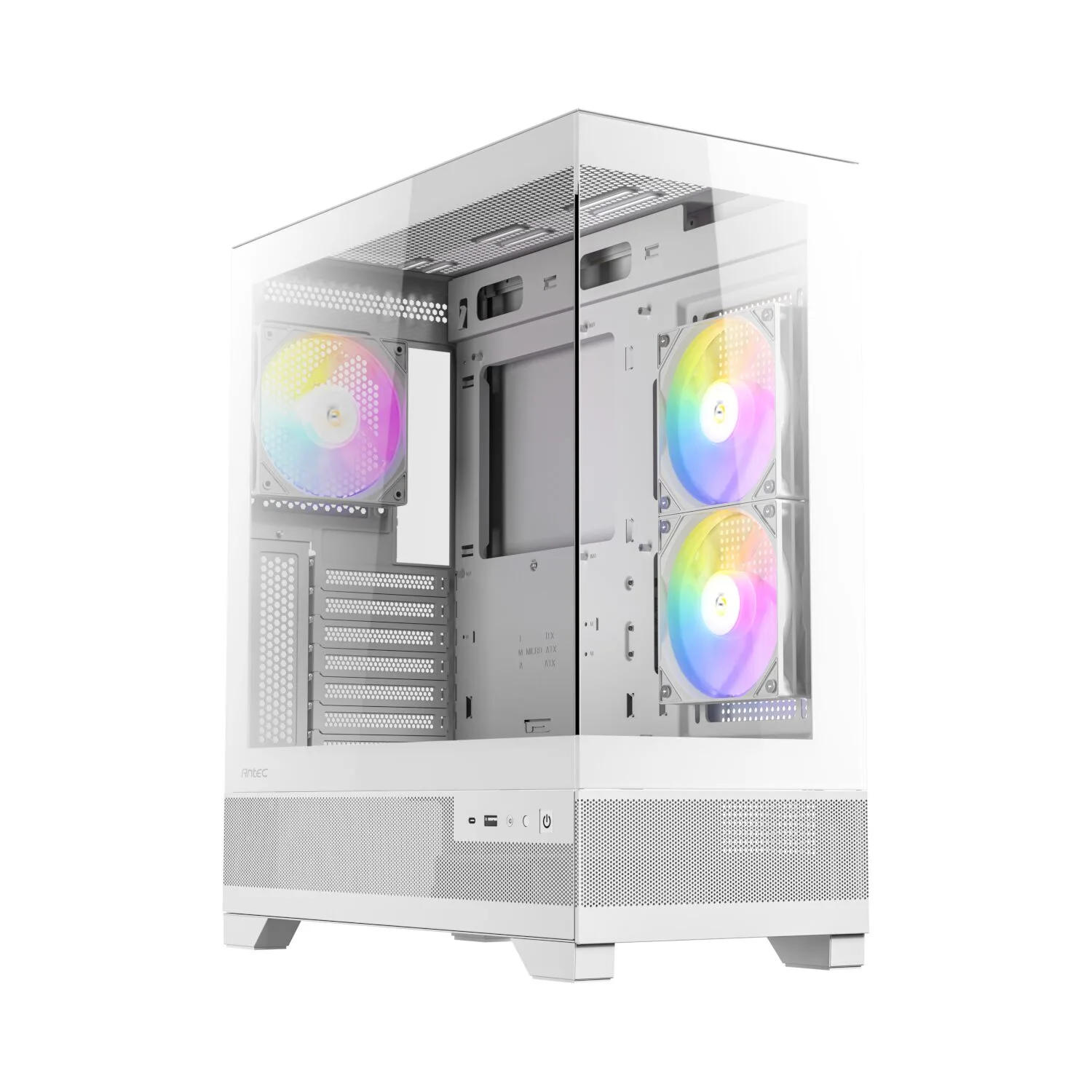 Antec CX700 ARGB Mid-Tower Gaming Chassis - White