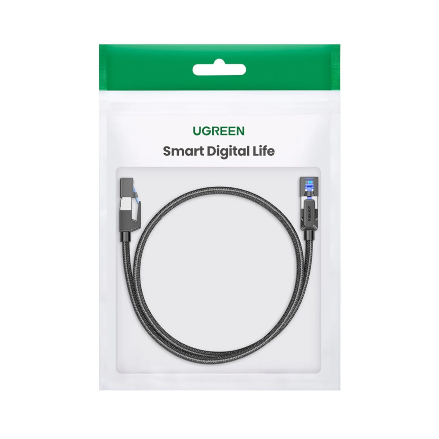 UGREEN Cat8 Nylon Braided Ethernet Cable - 40Gbps with Modular Plugs - 3m