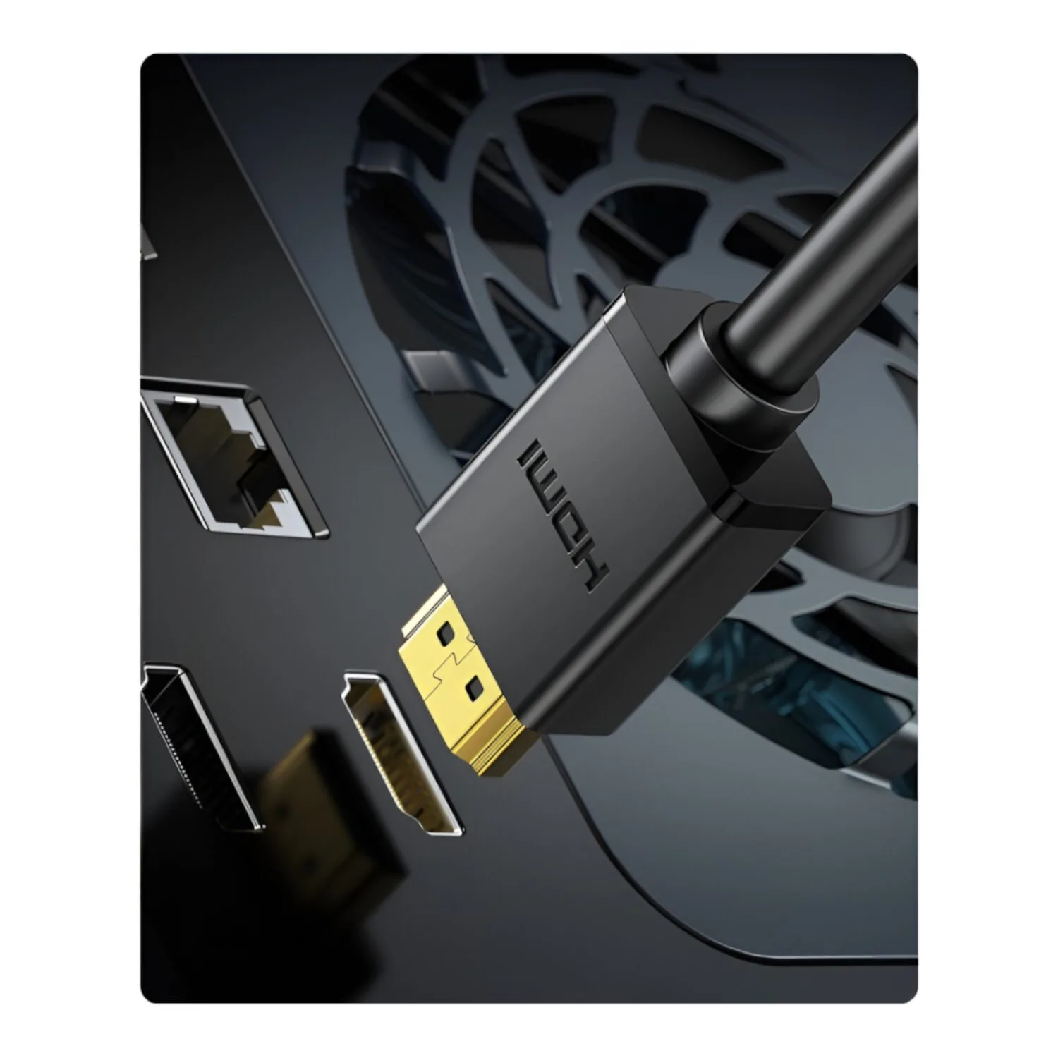 UGREEN HD104-10110 HDMI 4K Cable Male to Male Black 10m - Black