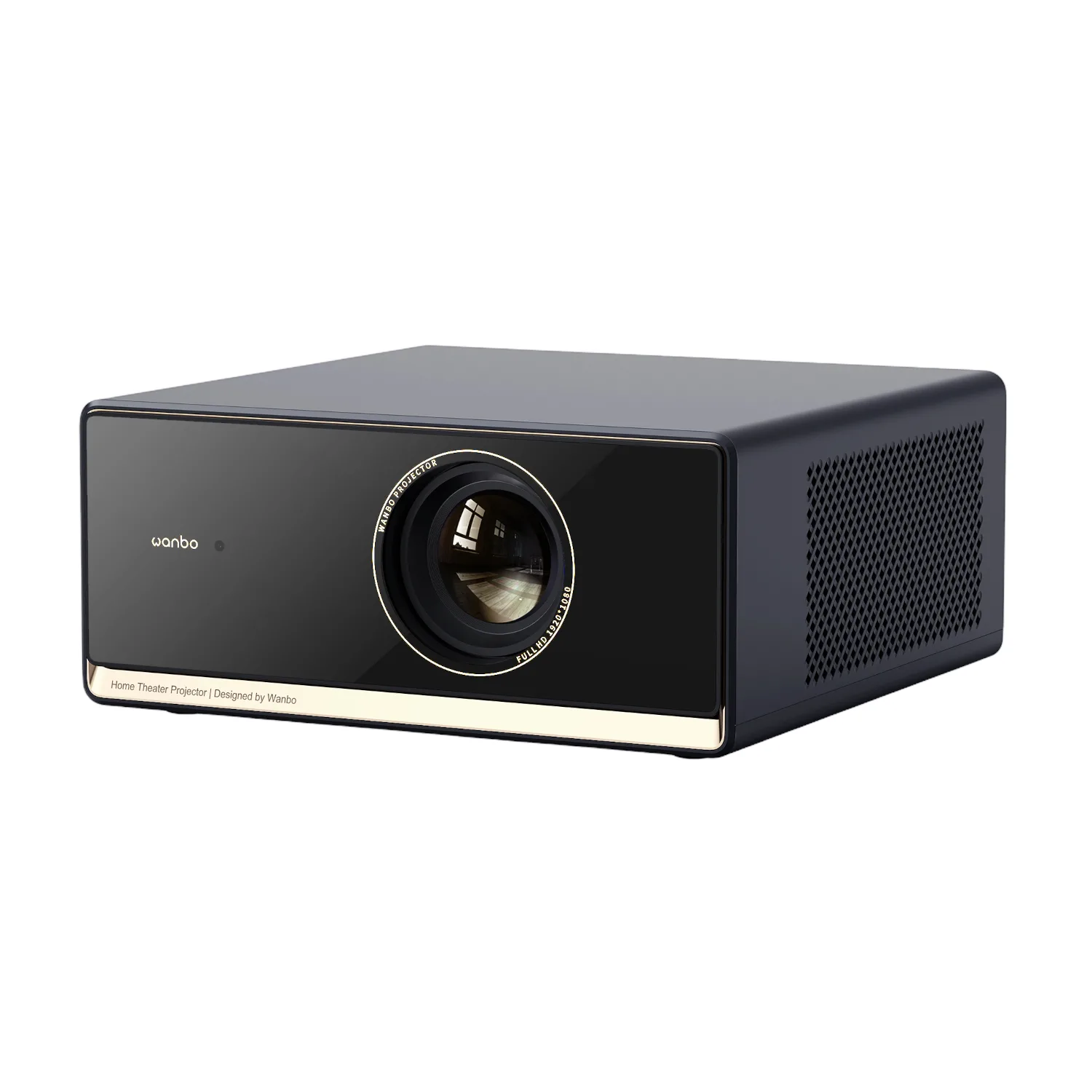 WANBO X5 Pro Full HD Smart Projector (1080p, 1100 ANSI Lumens, Android TV, ASA 3.0, 5GHz Wi-Fi, Autofocus)