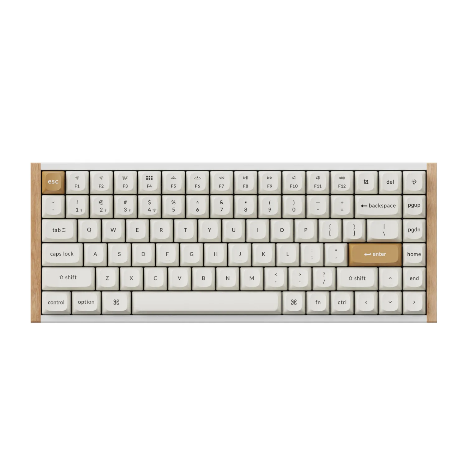 Keychron K2 HE Wireless Special Edition Magnetic Custom Keyboard | NEBULA Switch – White