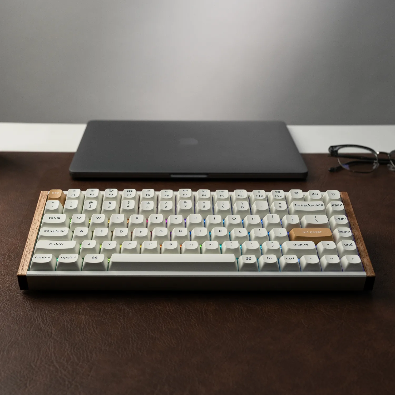 Keychron K2 HE Wireless Special Edition Magnetic Custom Keyboard | NEBULA Switch – White