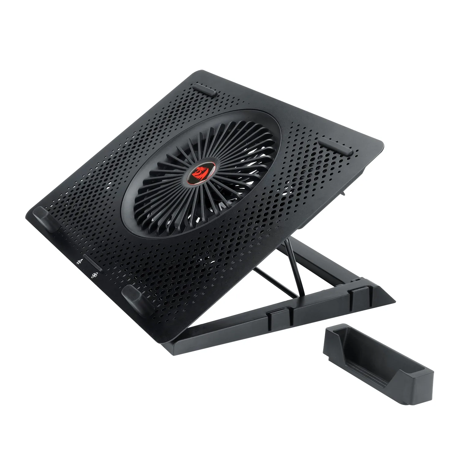 REDRAGON Dual USB 5 Fan RGB Gaming Notebook Stand