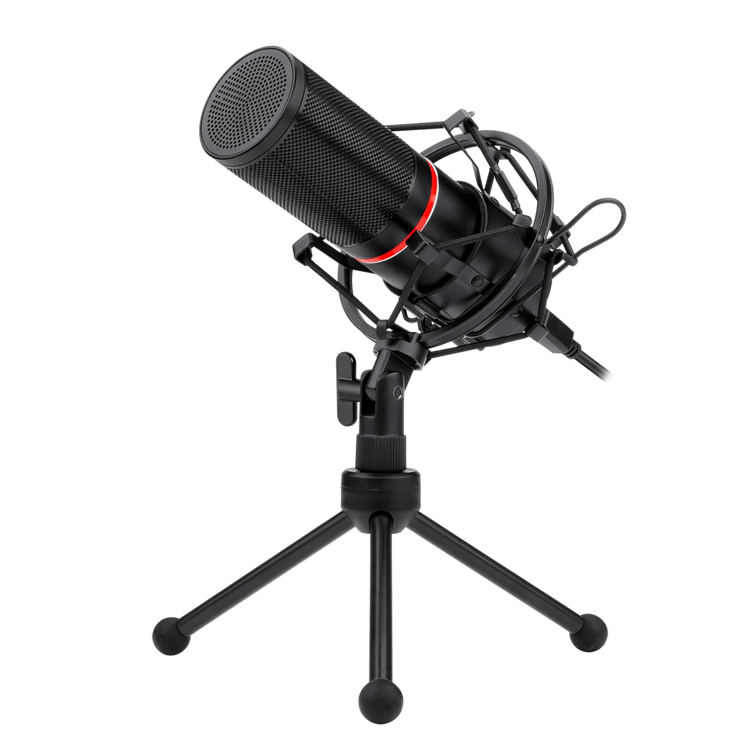 REDRAGON BLAZAR Cardioid USB Gaming Mic and Tripod - Black