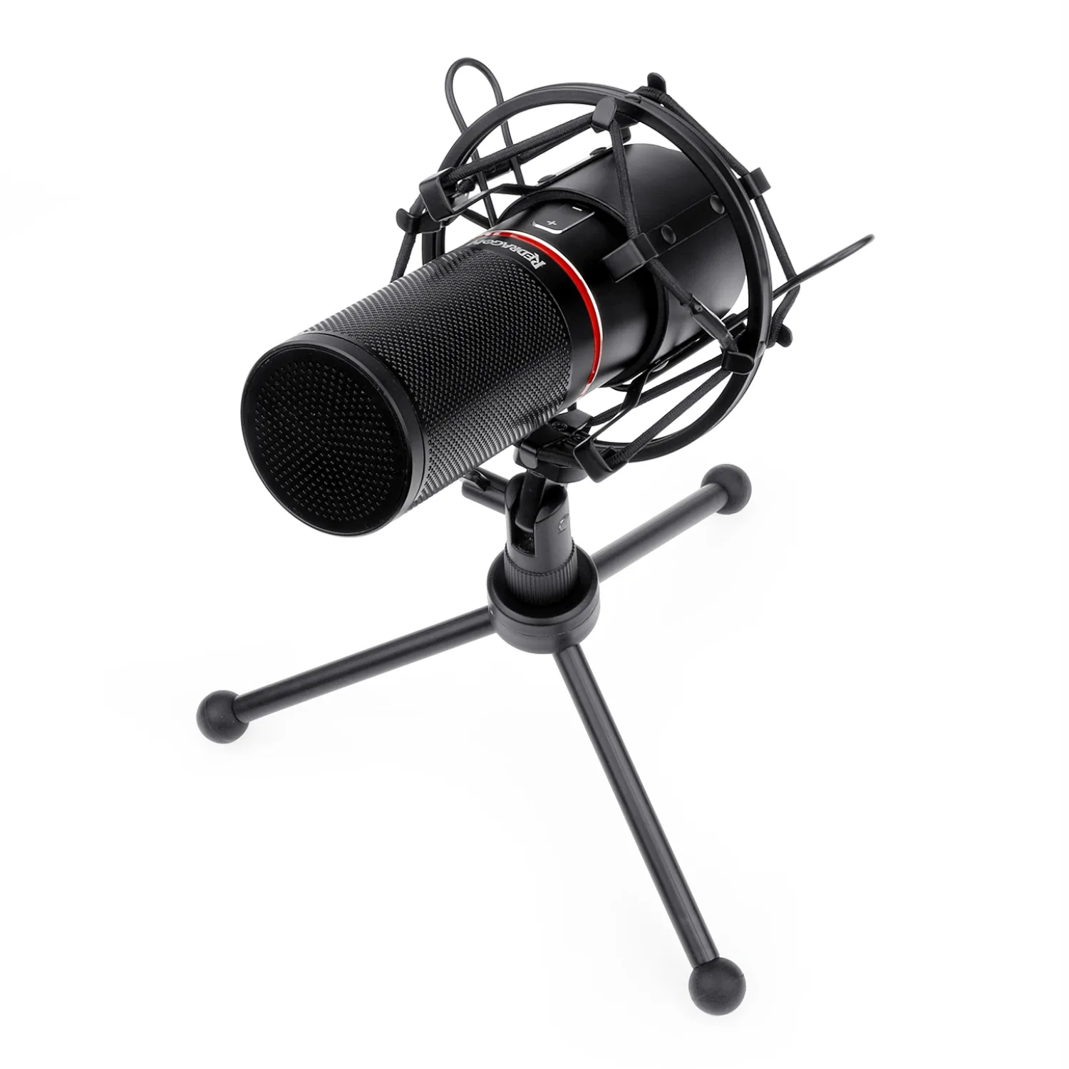 REDRAGON BLAZAR Cardioid USB Gaming Mic and Tripod - Black