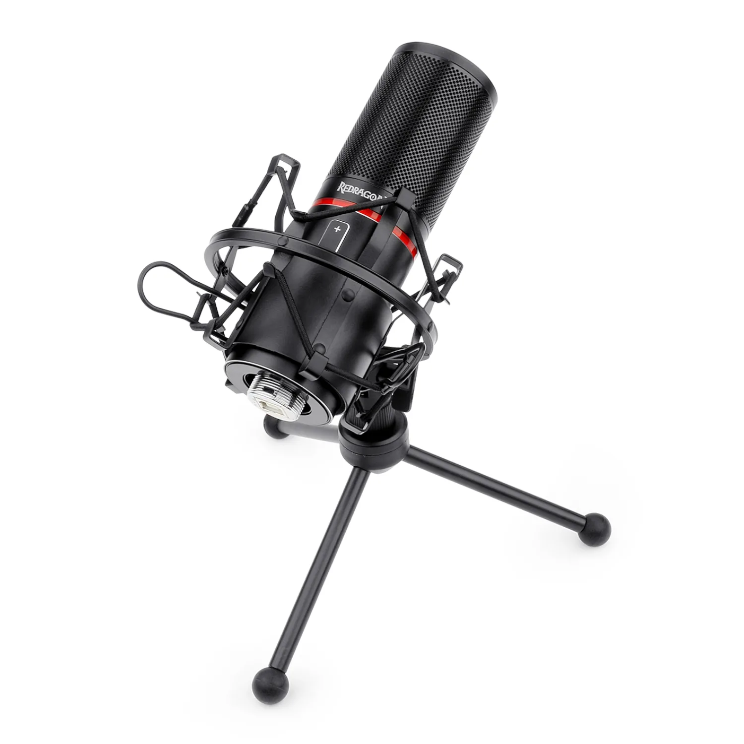 REDRAGON BLAZAR Cardioid USB Gaming Mic and Tripod - Black