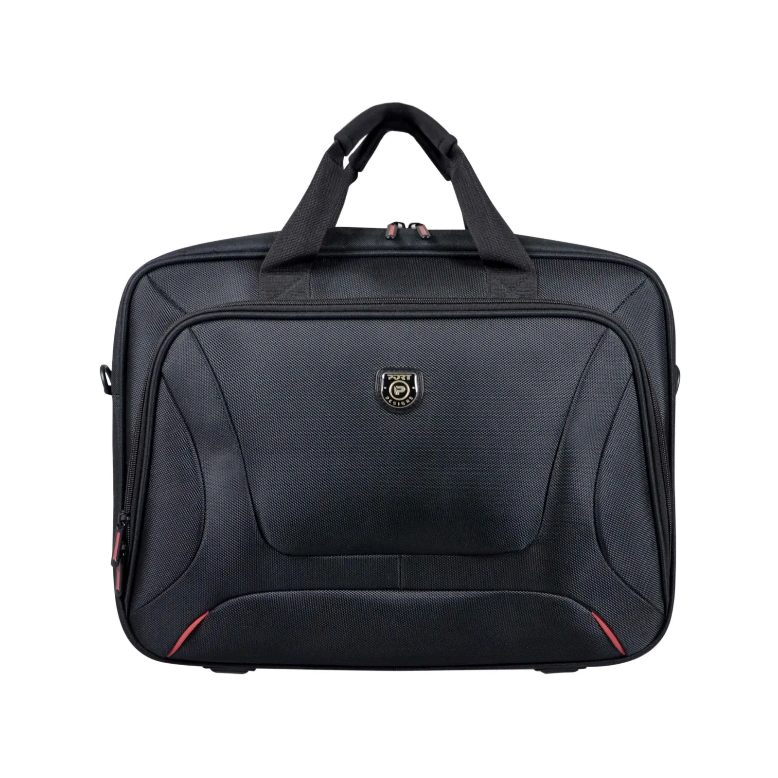 Port Courchevel Black 15.6" Toploader Bag