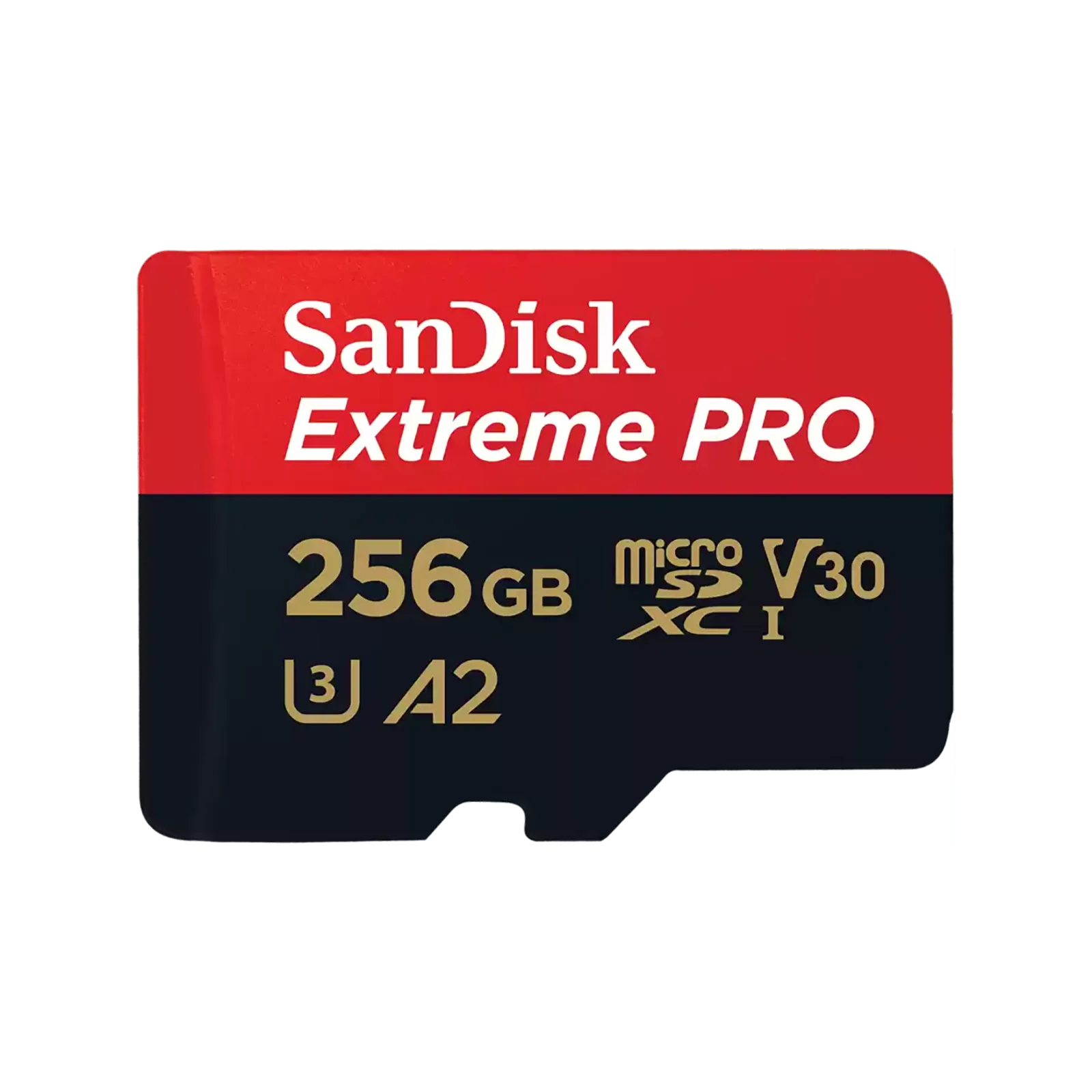 Sandisk Extreme Pro 256GB 4K Video MicroSDXC Card with Adapter