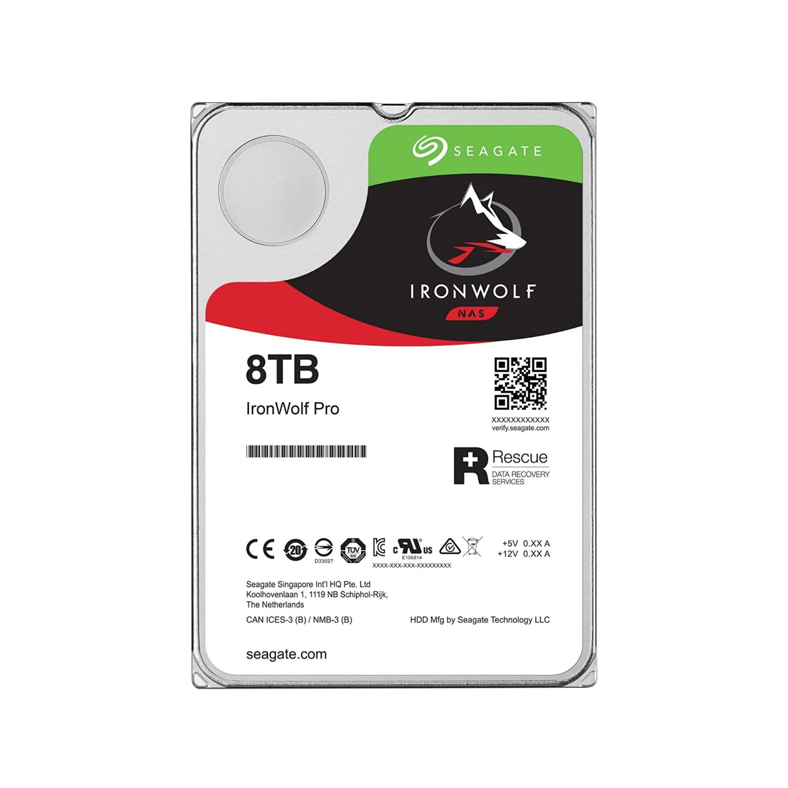 Seagate Ironwolf 8TB 3.5" Internal NAS Drives;