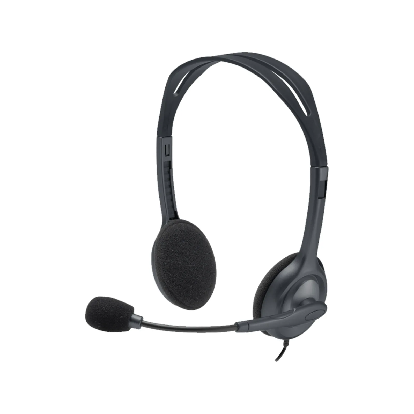 Logitech H111 Stereo headset with noise