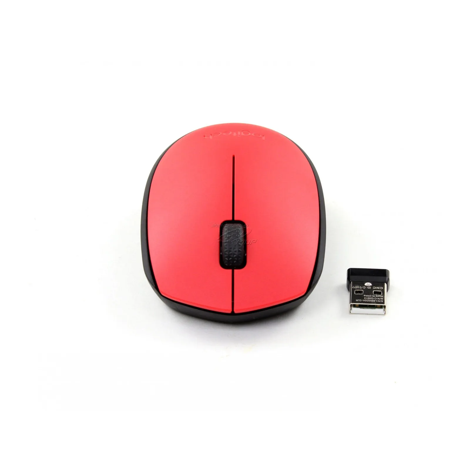 Logitech M171  Optical Wireless Mouse Red