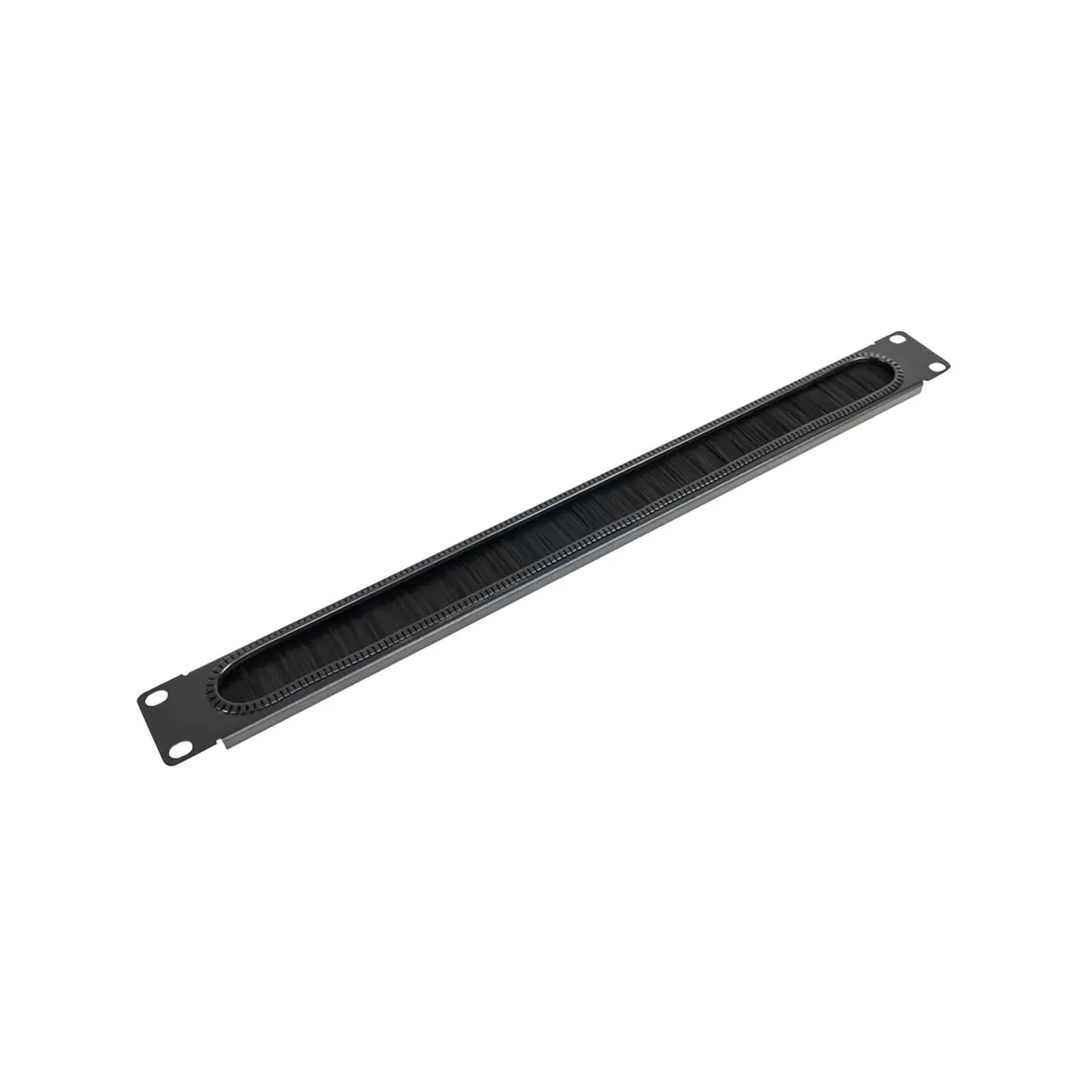 Zone 1U Black Brush Panel