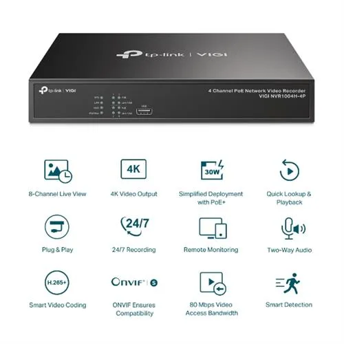 TP LINK 14Channel Network Video Recorder with 14