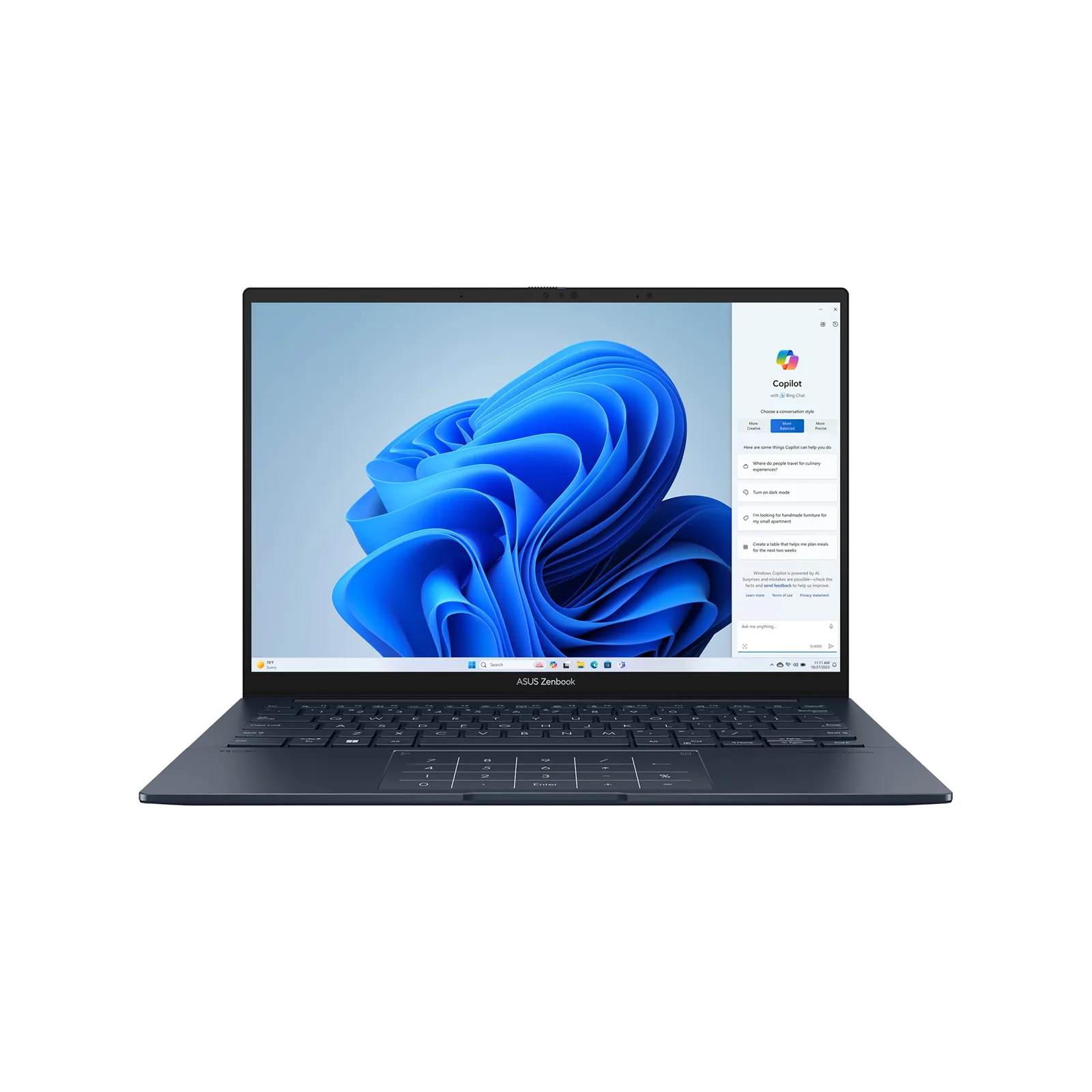 Asus ZenBook 14" Core-U9 16GB 512GB Win 11 Home Notebook