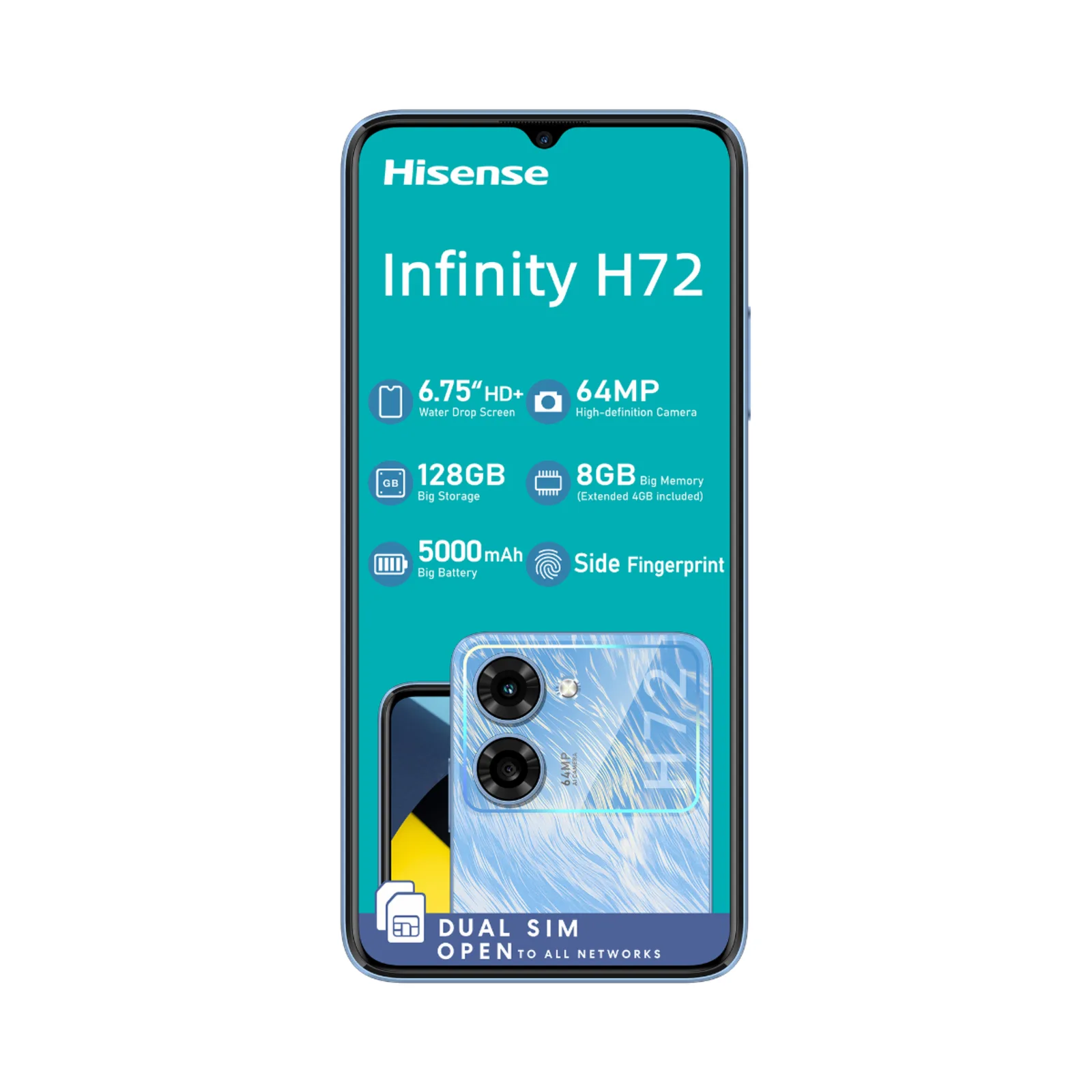Hisense Infinity H72 8GB 128GB Smart Phone