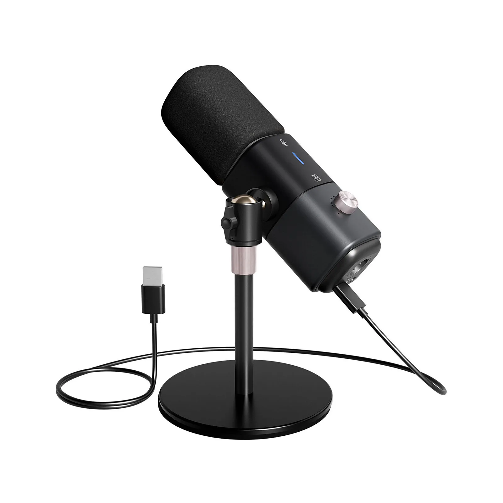 NearStream Podcast/Condenser Microphone with Desk Stand
