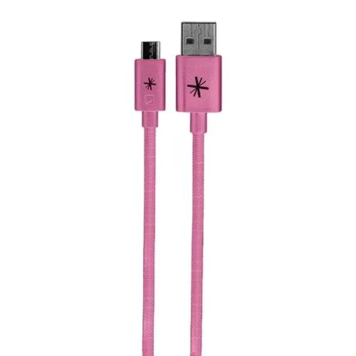 Whizzy Pink Extra Long Micro USB Charge And Data