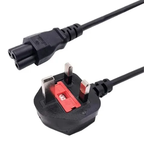 UniQue UK 3 pin Single Head 1.8M Power cable