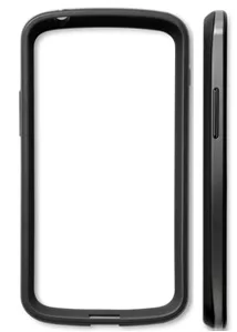 Google NEXUS 4 SHELL COVER COLOUR:BLACK