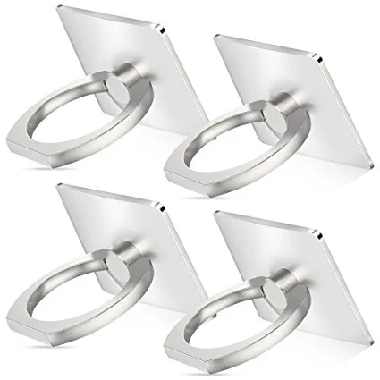 Geeko Universal Silver Ring Smartphone Grip