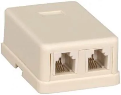 NetiX RJ11 Surface Mount Box