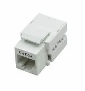 Intellinet 10 Gigabit Cat6A UTP 90 Keystone Jack