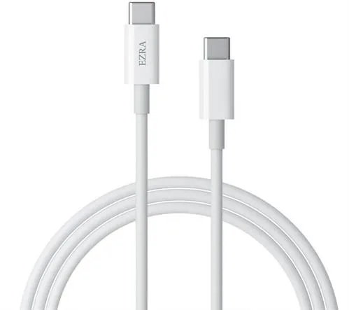 Ezra TypeC To TypeC 1.8meter 60w White Data Cable