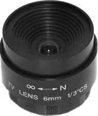 Securnix Lens 6MM FIXED IRIS