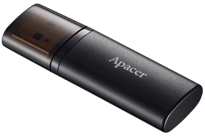 Apacer 64GB AH25B Black USB 3.2 Flash Drive