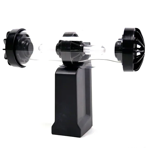 UniQue Transparent Tube Blue LED Light Stereo