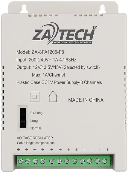 Securnix 8 Channels CCTV Power Supply Unit