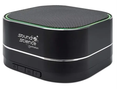 Manhattan Sound Science Metallic LED Bluetooth