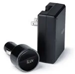 iLuv International USB power adapter iPods and