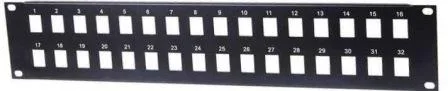 NetiX 32 Port Blank Patch Panel