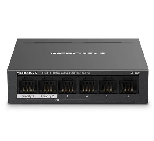 Mercusys MS106LP 6-Port Desktop Switch