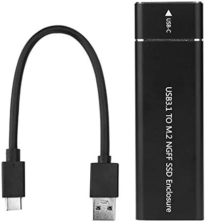 UniQue M.2 NVME NGFF To USB C SSD Enclosure