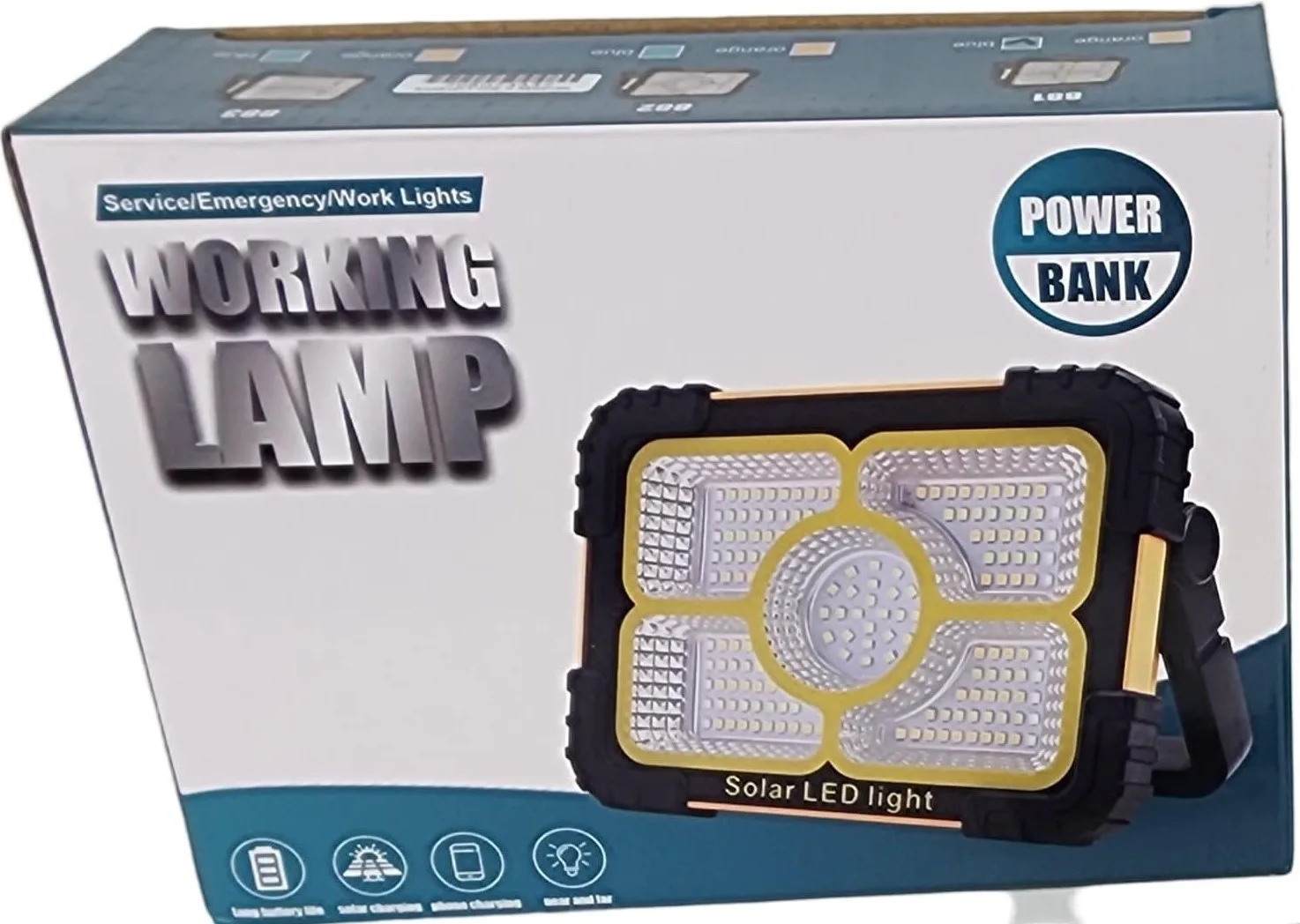 Solarix LED Solar Floodlamp With Power Bank