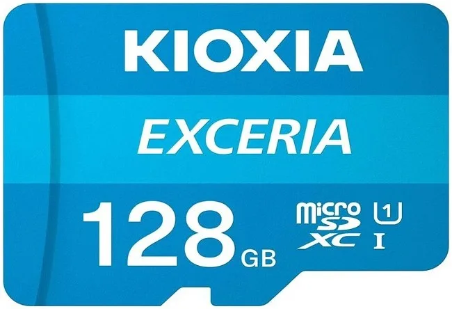 Kioxia Exceria 128GB MicroSDXC Memory Card