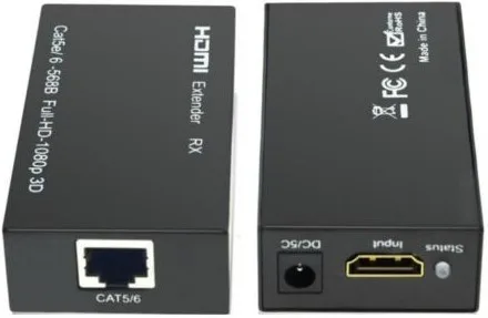 UniQue HDMI Extender 60 MTR CAT5 CAT6