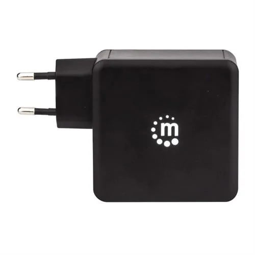 Manhattan Black Power Delivery Wall Charger