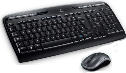 Logitech Black MK330 Cordless Keyboard & Mouse