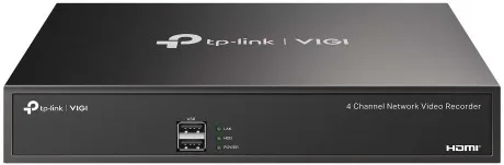 TP-Link TP Link VIGI NVR1004H 4 Channel Network Video