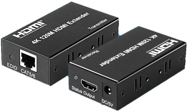 UniQue 4K 120M Cat5 Or 6 Transmitter And Receiver